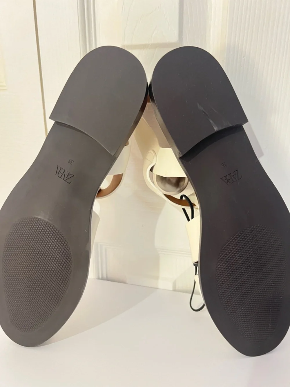 ZARA FLAT FISHERMAN SANDALS NWT 7.5 (38) - Picture 12 of 13